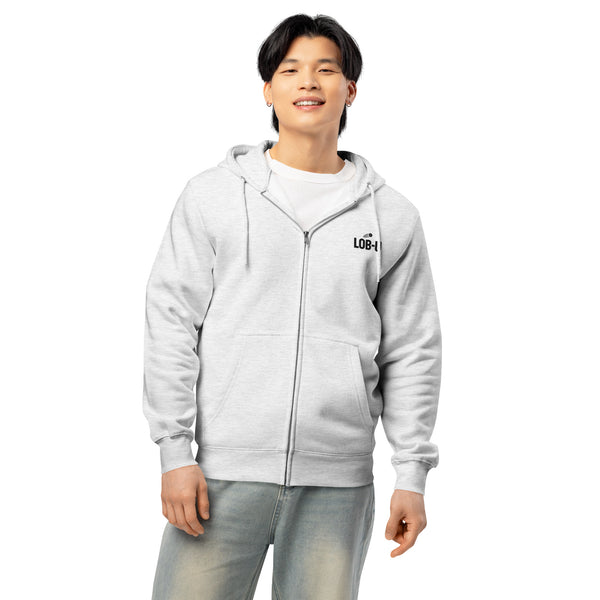 "LOB-U" - Premium Full Zip Pickleball Hoodie