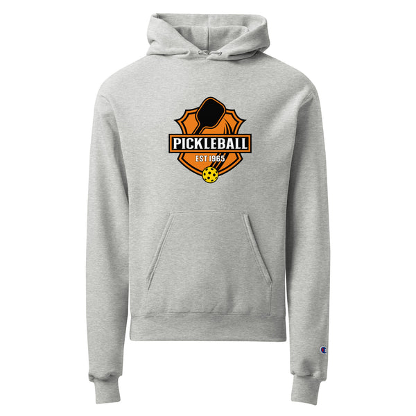 "ESTABLISHED 1965" (orange) - Unisex Champion Pickleball Hoodie
