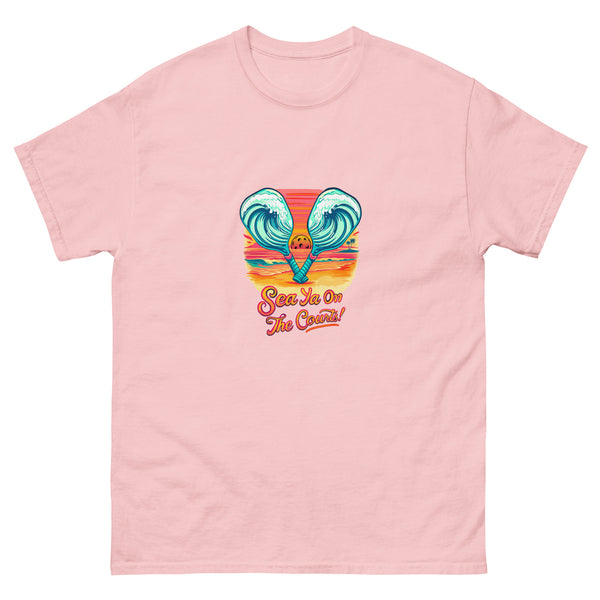 "SEA YA ON THE COURTS" - Unisex Classic Pickleball Tee