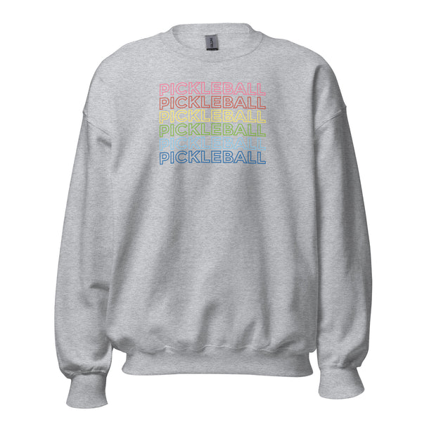 "PICKLEBALL" - Soft Unisex Pickleball Sweatshirt