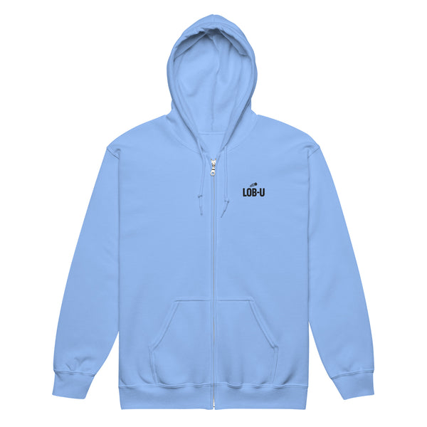 "LOB-U"- Unisex Heavy Blend Zip Hoodie