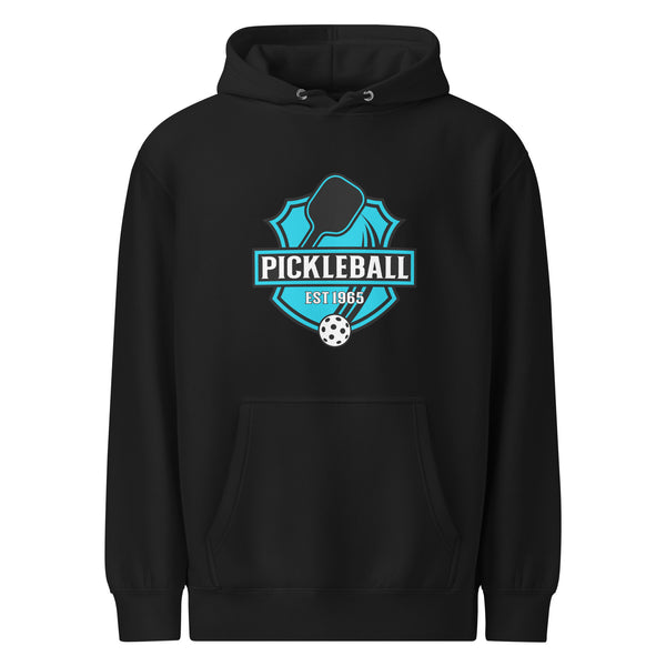 "ESTABLISHED 1965" (blue) - Unisex Premium Mid-Weight Pickleball Hoodie