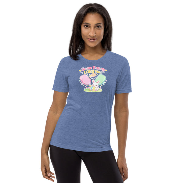 "SOME BUNNY LOBS YOU" - Short Sleeve Pickleball T-Shirt